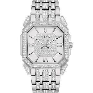 Bulova Octava Crystal Mens Watch